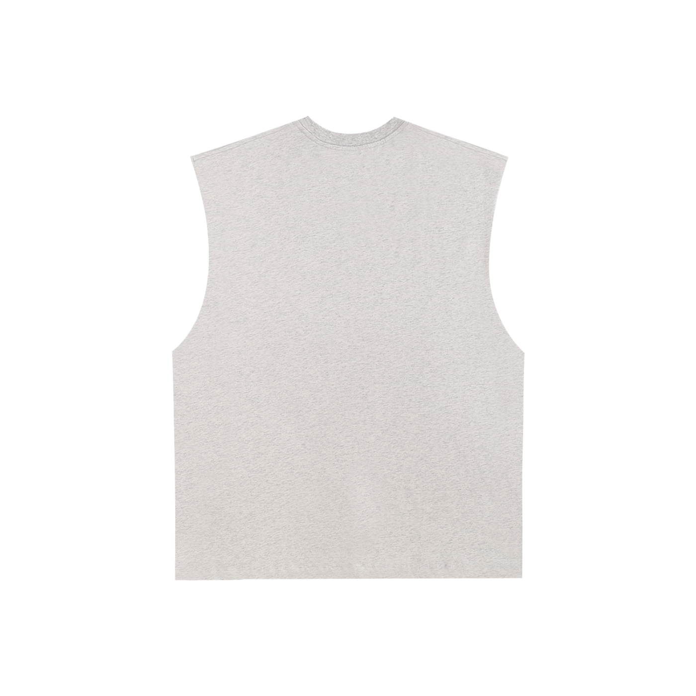 THE ELEVATED TANK (HEATHER GRAY/WHITE)