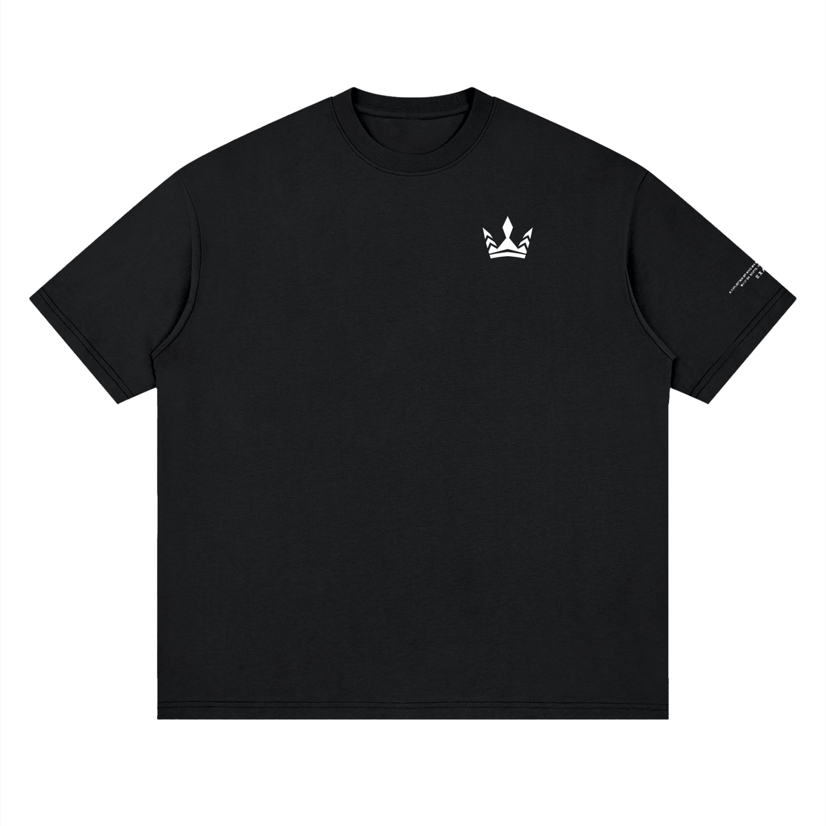 RISE HIGHER TEE (BLACK/WHITE)