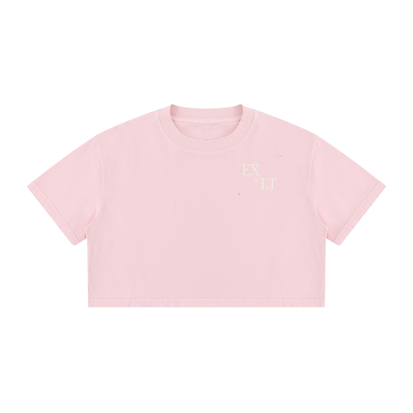 THE ELEVATED CROP (PINK/WHITE)